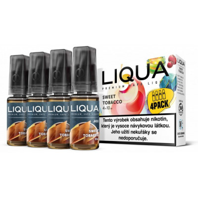 Liquid LIQUA 4Pack Sweet Tobacco 10ml-6mg