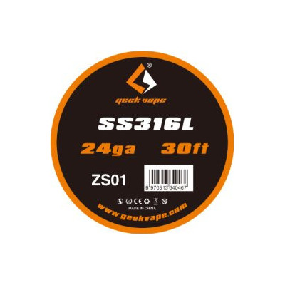 Geekvape SS316 odporový drát 24ga 9m