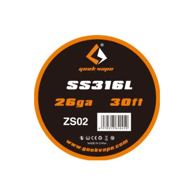 Geekvape SS316 odporový drát 26ga 9m