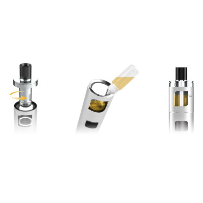 aSpire PockeX AIO elektronická cigareta 1500mAh ANNIVERSARY EDITION Black White