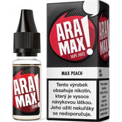 ARAMAX Max Peach 10ml-12mg