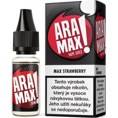 ARAMAX Max Strawberry 10ml-6mg