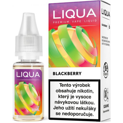Liquid LIQUA Blackberry 10ml-12mg
