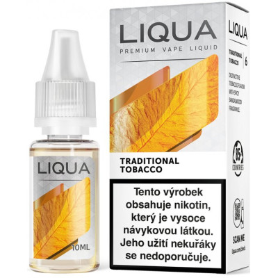 Liquid LIQUA Traditional Tobacco 10ml-12mg