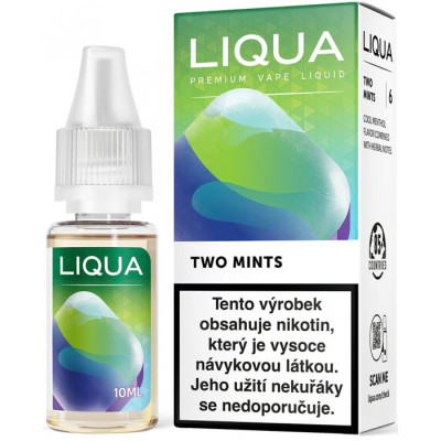 Liquid LIQUA Two Mints 10ml-0mg