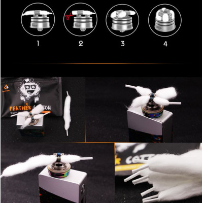 Geekvape Feather Cotton organická vata
