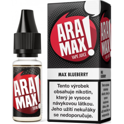 ARAMAX Max Blueberry 10ml-18mg