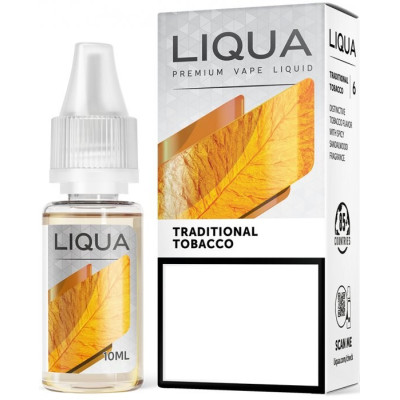 Liquid LIQUA Traditional Tobacco 10ml-0mg