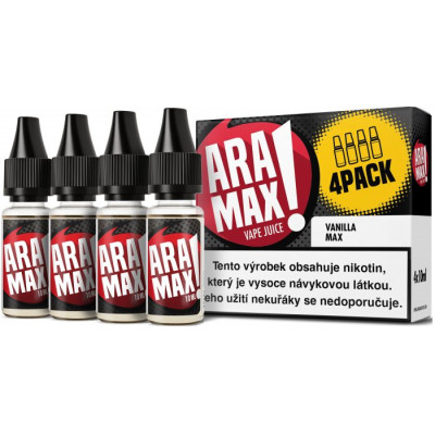 Liquid ARAMAX 4Pack Vanilla...