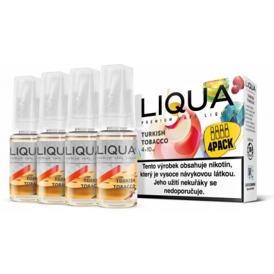 Liquid LIQUA 4Pack Turkish tobacco 4x10ml 3mg