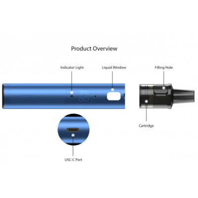 Joyetech eGo Pod Update Version elektronická cigareta 1000mAh Mysterious Black