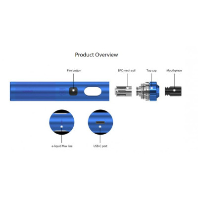 Joyetech eGo AIO 2 elektronická cigareta 1700mAh Shiny Silver