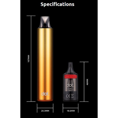 DotMod Switch R Pod elektronická cigareta 1000mAh Forest Green