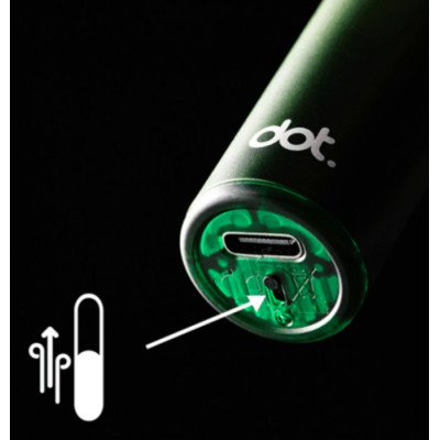 DotMod Switch R Pod elektronická cigareta 1000mAh Siliver Obsidian