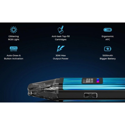 OXVA Xlim Pro elektronická cigareta 1000mAh Grey Leather