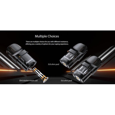 Joyetech EVIO Grip Pod elektronická cigareta 1000mAh Black Knight