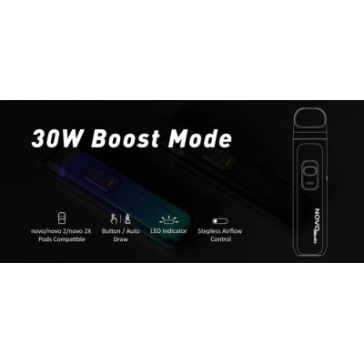 Smoktech NOVO MASTER elektronická cigareta 1000mAh Red Black