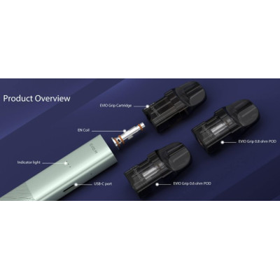 Joyetech EVIO M Pod elektronická cigareta 900mAh Silver