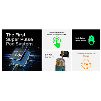 Vaporesso XROS PRO Pod elektronická cigareta 1200mAh Black