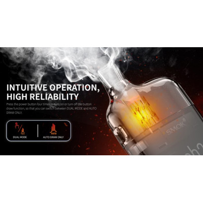 Smoktech Tech247 Pod elektronická cigareta 1800mAh Red Black