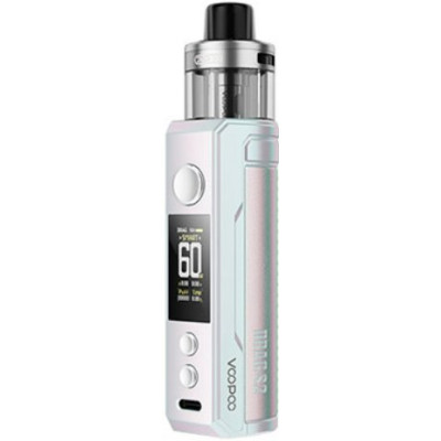 VOOPOO Drag S2 Mod Pod 60W grip 2500mAh Colorful Silver