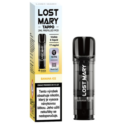 LOST MARY TAPPO Pods cartridge 1Pack Banana Ice 17mg