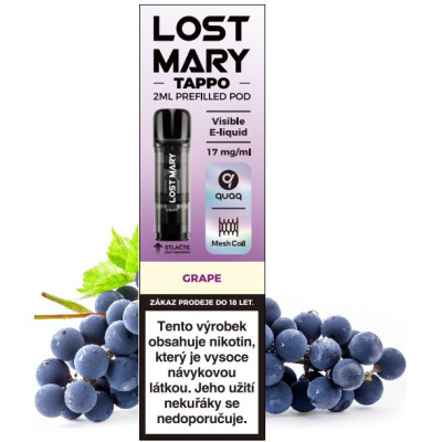 LOST MARY TAPPO Pods cartridge 1Pack Grape 17mg