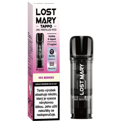 LOST MARY TAPPO Pods cartridge 1Pack Mix Berries 17mg
