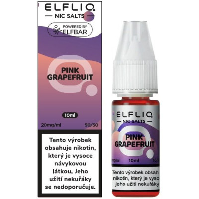 Liquid ELFLIQ Nic SALT Pink Grapefruit 10ml - 20mg