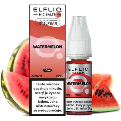 Liquid ELFLIQ Nic SALT Watermelon 10ml - 20mg