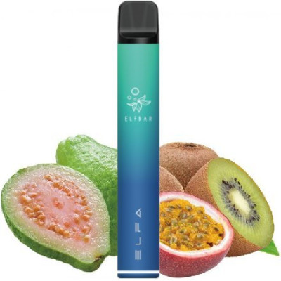 Elf Bar ELFA elektronická cigareta 500mAh Kiwi Passion Fruit Guava 20mg