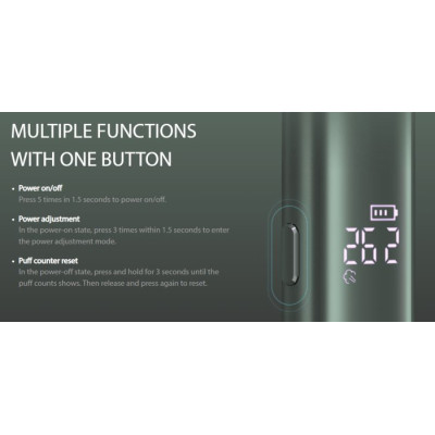 Joyetech EVIO M PRO elektronická cigareta 1100mAh Carbon Fiber Black