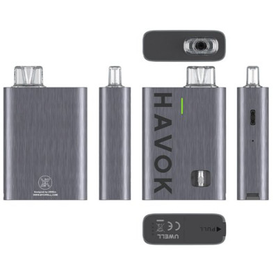 Uwell Havok R Pod elektronická cigareta 950mAh Gray