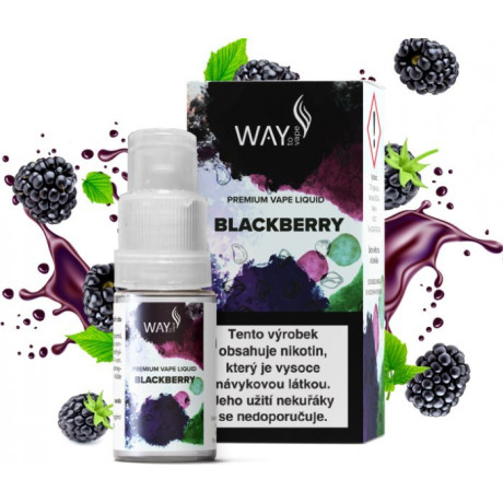 Liquid WAY to Vape Blackberry 10ml-18mg