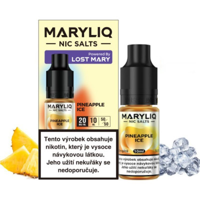 Liquid MARYLIQ Nic SALT Pineapple Ice 10ml - 20mg