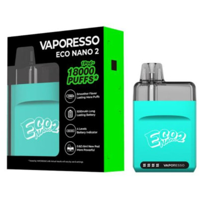 Vaporesso ECO Nano 2 Pod elektronická cigareta 1000mAh Cali Blue