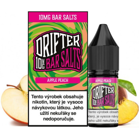 Liquid Drifter Bar Salts Apple Peach 10ml - 10mg