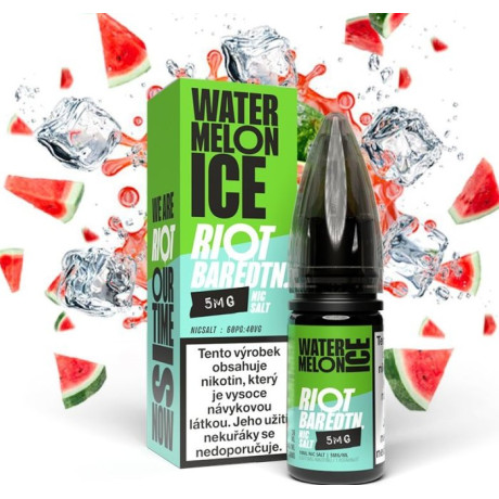 Liquid Riot BAR EDTN Salt Watermelon Ice (Ledový vodní meloun) 10ml-20mg