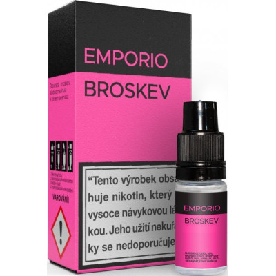 Liquid EMPORIO Broskev 10ml - 12mg
