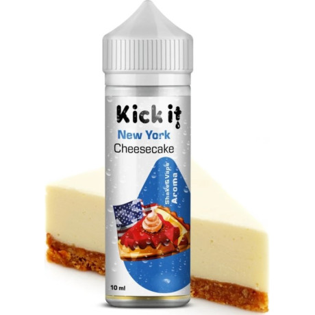 Příchuť KickIt S&V 10ml Newyorský cheesecake (New York Cheesecake)