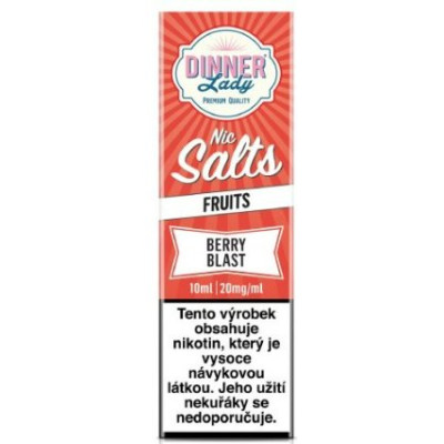Liquid Dinner Lady Nic SALT Berry Blast 10ml - 20mg