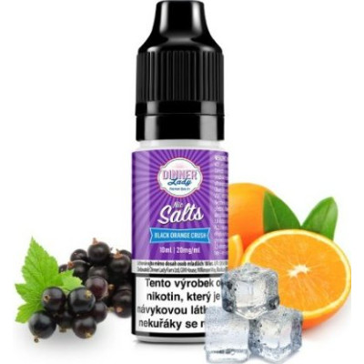 Liquid Dinner Lady Nic SALT Black Orange Crush 10ml - 20mg