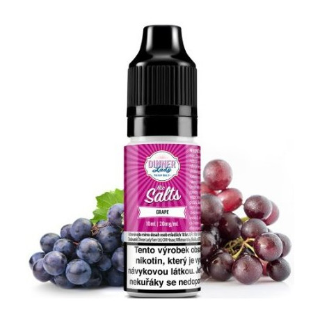 Liquid Dinner Lady Nic SALT Grape 10ml - 20mg