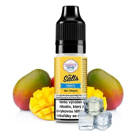 Liquid Dinner Lady Nic SALT Mango Ice 10ml - 20mg