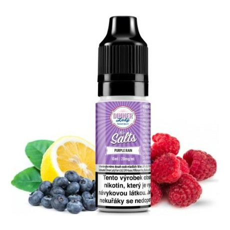Liquid Dinner Lady Nic SALT Purple Rain 10ml - 20mg