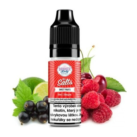 Liquid Dinner Lady Nic SALT Sweet Fruits 10ml - 20mg