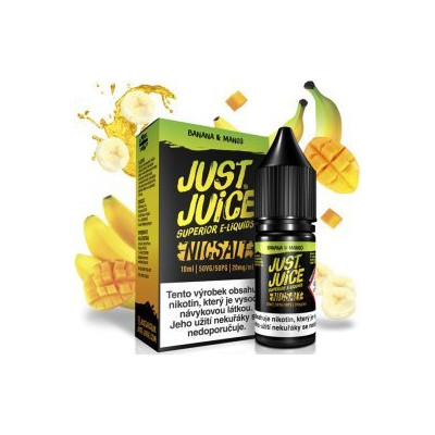 Liquid Just Juice SALT Banana & Mango 10ml - 20mg