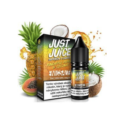 Liquid Just Juice SALT Pineapple, Papaya & Coconut 10ml - 11mg
