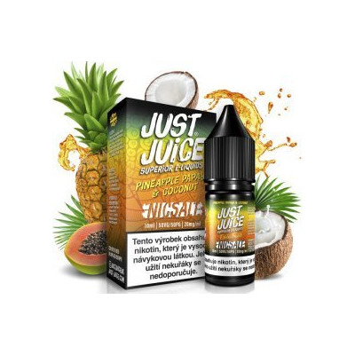 Liquid Just Juice SALT Pineapple, Papaya & Coconut 10ml - 20mg