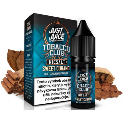 Liquid Just Juice SALT Tobacco Sweet Cubano 10ml - 20mg